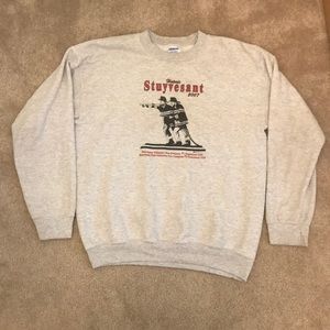 Graphic Grey Crewneck